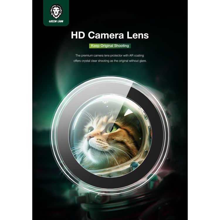 حزمة حماية الخصوصية 4 في 1 من جرين لايون لأيفون 16 برو ماكس، حماية زجاجية ممتصة للصدمات والخصوصية، غطاء مقاوم للصدمات، فيلم عدسة الكاميرا، مقاومة عالية للصدمات - شفاف