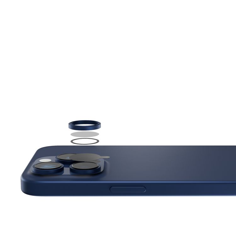 واقي عدسة الكاميرا iFroog Trio، مقاوم للصدمات، مقاوم للبقع، وضوح عالي الدقة