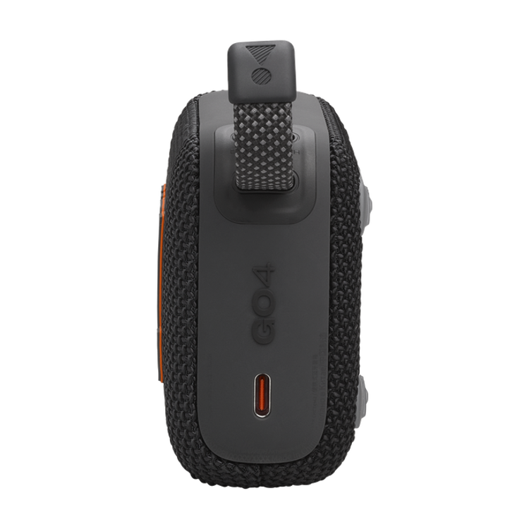 JBL Go4 Portable Wireless Speaker, 7 Hours Music Play Time, Water Proof & Dust Proof, Bluetooth Version 5.3, Rechargeable Battery, Vibrant Color Options, JBL Pro Sound - Black