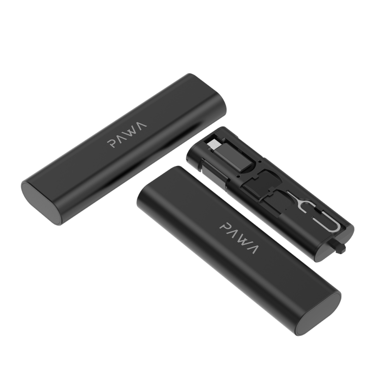 PAWA Multi-Functional Charging Storage Box (Six Charging Combinations) - Black