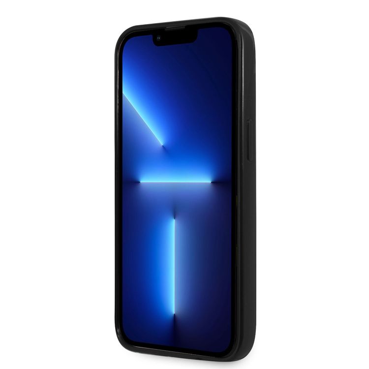 US Polo Assn Full TPU DH Color Logo Case for iPhone 13 Pro ( 6.1 ) - Black