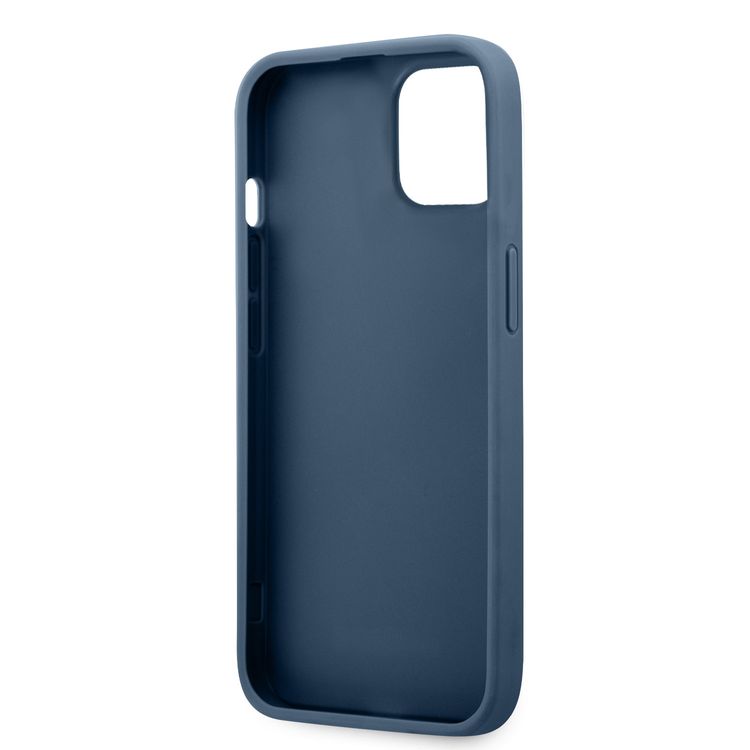 CG MOBILE Guess 4G PU Leather Case with Printed Stripe Compatible for iPhone 13 (6.1") Anti-Scratch, Easy Access to All Ports, Shock Absorption