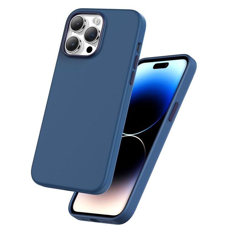 Green Lion MagSafe Silicone Case iPhone 14 Pro Max - Purple