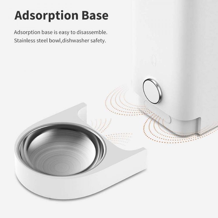 PETKIT Fresh Element Mini Smart Pet Feeder with 2.8L Capacity, Dual Fresh Lock System, Up to 10 Times Usage per Day, Automatic Dosing, Smart Feeding - White