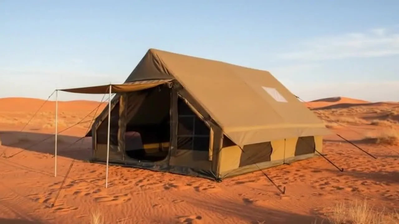 Green Lion GT-8X Inflatable Camping Tent | UAE - Green (GNGT8XTENTGN)