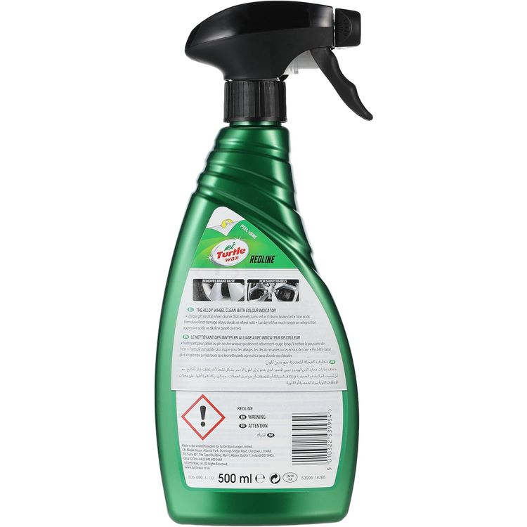 منظف ​​العجلات من ترتل واكس ريد لاين، 500 مل