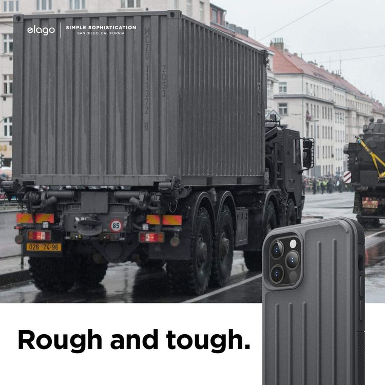 Elago Armor Case for iPhone 12 Pro Max (6.7") - Dark Grey