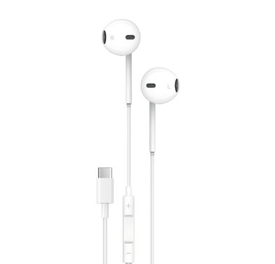 PAWA Chords Series Stereo Earphone Type-C  - White