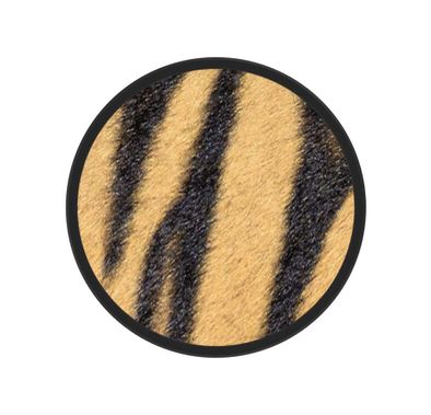 Nuckees Wild Animal Print Stand and Grip with Snug-hug Technology Compatible for Smartphones - Magnetic Mount Friendly Kickstand - 360° Viewing - 4-way Locking Stand - Tiger