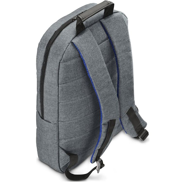 حقيبة ظهر هاما جنوا تدعم حتى 40 سم (15.6 بوصة)، مصنوعة من مادة البوليستر، تحتوي على جيوب متعددة، حمالات كتف مبطنة، مزودة بسحاب للإغلاق.