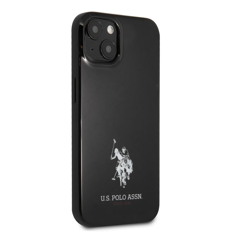 CG MOBILE U.S. Polo Assn. Full TPU Mini Horses Logo USPA Compatible for iPhone 13 (6.1") Drop Resistant, Easy Access to All Ports, Anti-Scratch