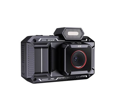 Porodo Advanced Digital Camera Video Stabilization & 18x Zoom, 13MP Image Resolution (Interpolated 48MP), 3H Battery Life, 720P/ 1080P/ 2.7K/ 4K Video Resolution - Black 