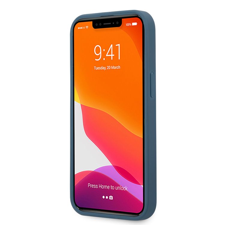 CG MOBILE Guess 4G PU Leather Case with Printed Stripe Compatible for iPhone 13 Pro Max (6.7") Anti-Scratch, Easy Access to All Ports, Shock Absorption