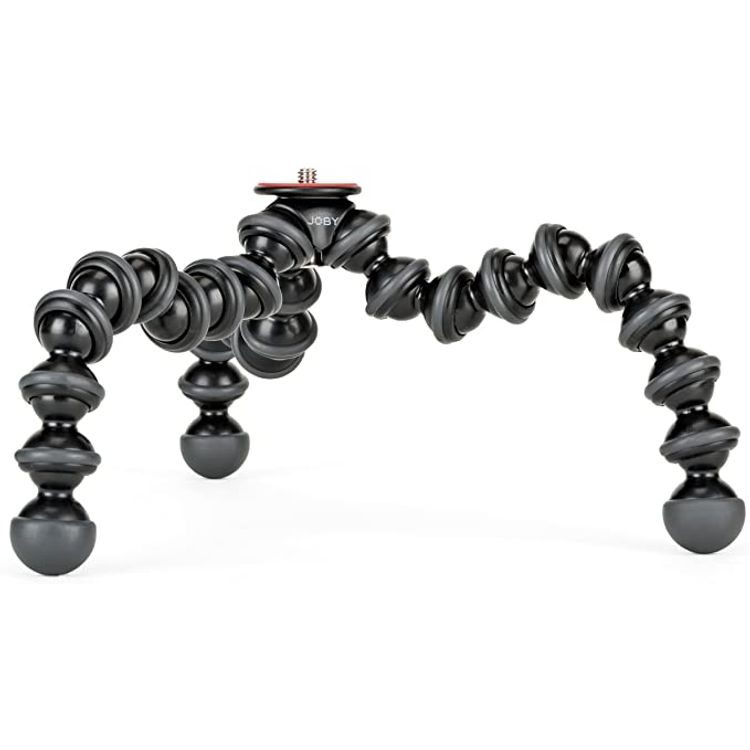 Joby Gorilla Pod 1K Stand for Camera, Flexible legs - Black/Red