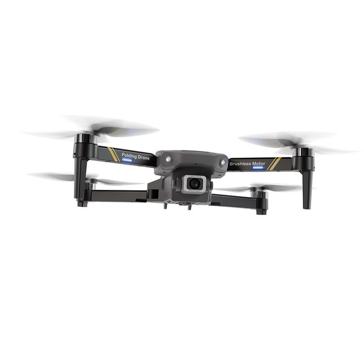 Porodo Aero View Drone with 120m Operational Distance, 360° Flip and Roll, Easy Takeoff & Landing, Up to 12 Minutes Flight Time, 10Km/h Max Speed, 120 Minutes Charging Time - Black 
