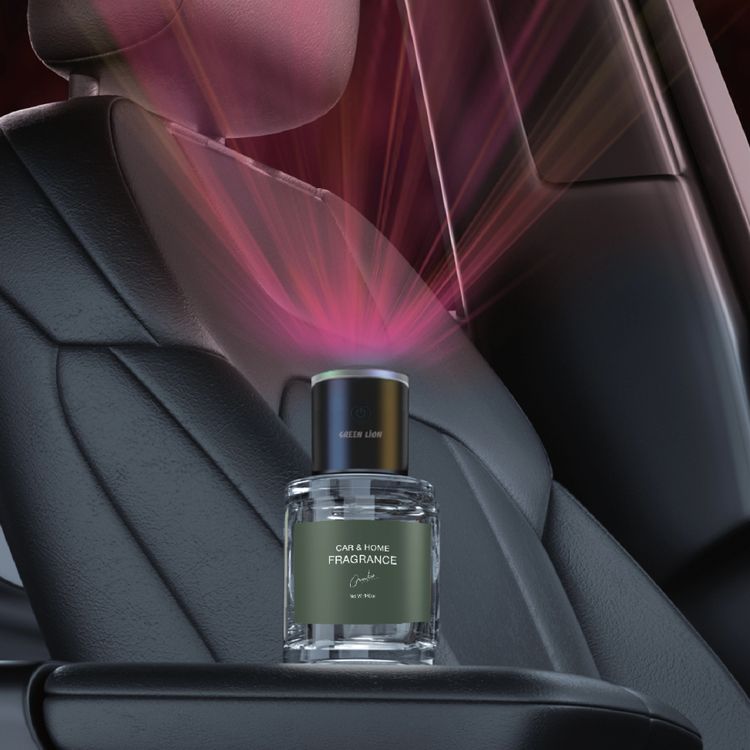 Green Lion Car and Home Fragrance, Clean The Air, 3-4 Days Working, Use in Car Cup Holder & Interior Space, Clean