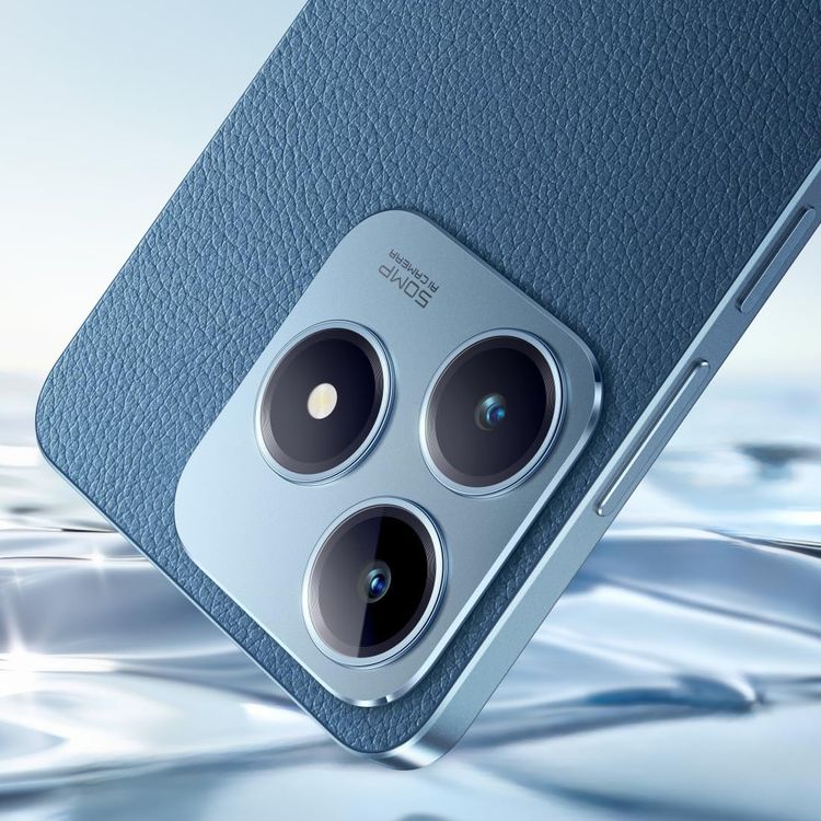 Realme C63 TRA Version, 8Gb RAM, 256GB Storage, 6.75", 50MP, Dual-SIM, Android 14, GSM, HSPA, LTE  - Leather Blue