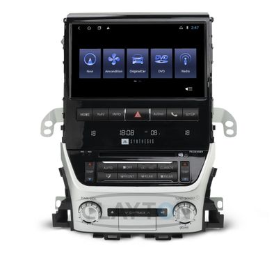 Clayton Android JBL Design Multimedia System, Toyota Land Cruiser 2008–2021, 4 GB, 32 GB