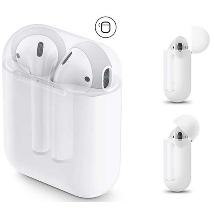Elago Airpods Secure Fit, Hassle Free Cover, Detailed Design, Anti Slip Wear, Noise Reduction, Designed to Perfectly Fit, Prevents From Scratches