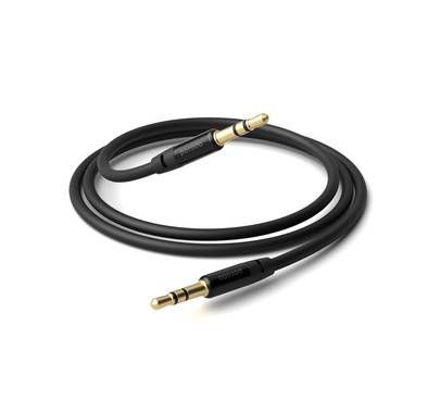  Porodo Blue Metal And PVC AUX Cable 1m/3.2ft, AUX to AUX...
