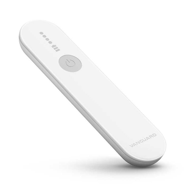 Viva Madrid Vanguard Raydon Pocket Size, Ultra Fast UVC-LED Sanitization such as mobile phones, TWS, dining cutleries, cosmetic, toiletries, keys, watch, face mask - White