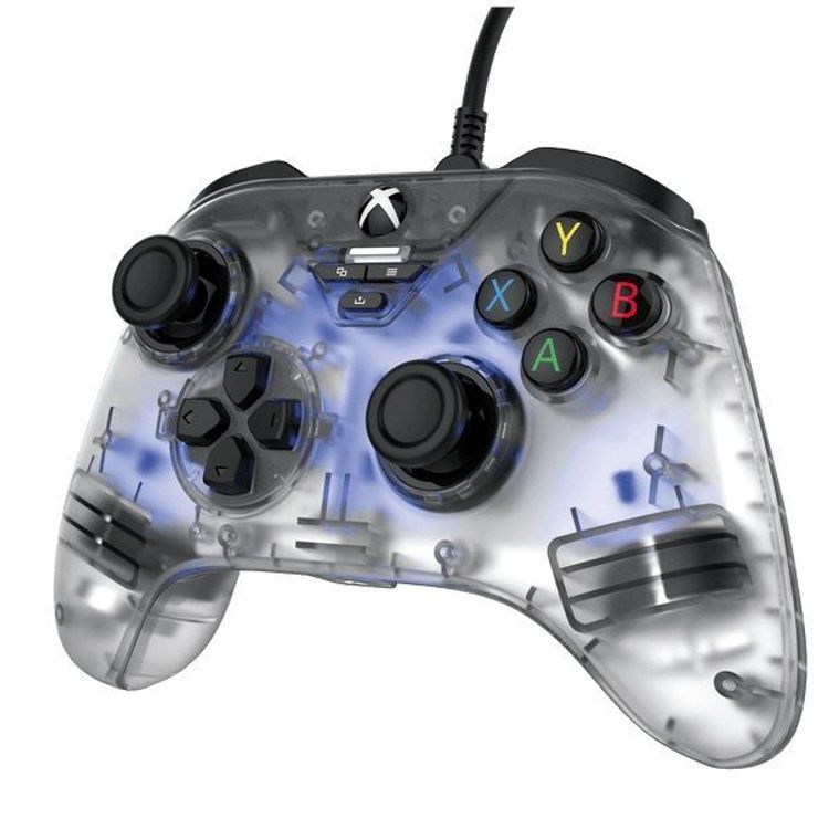 Snakebyte Xbox Series X Game Pad Wired Controller RGB X  - Transparent