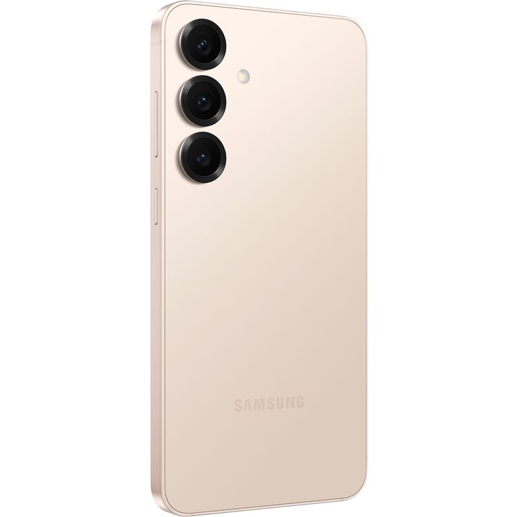 Samsung Galaxy S25+ with 256GB Capacity, 6.7-inch Screen Size, Octa-Core CPU, 5G Network Technology, Rounded Design, 50MP Rear Camera, Middle East Version - Pink Gold