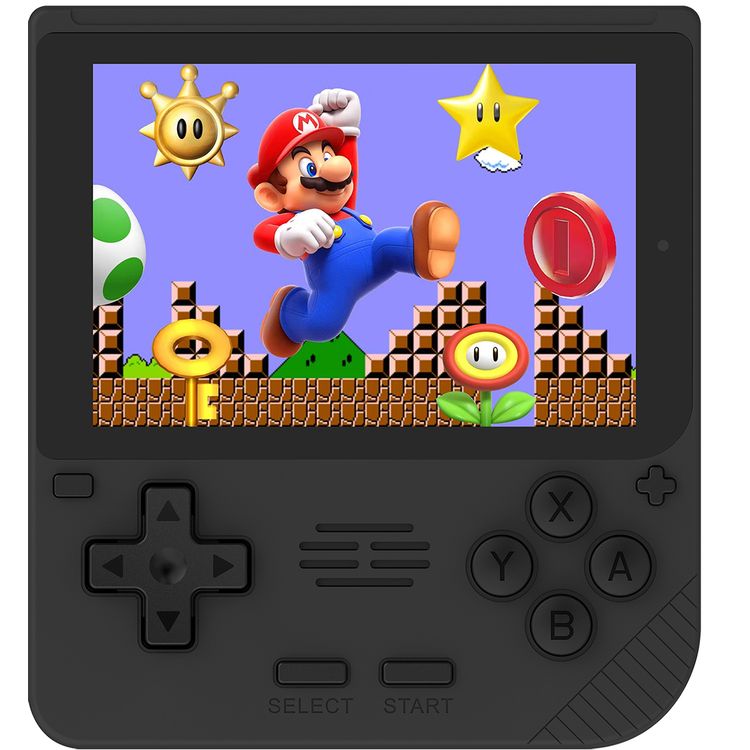 وحدة تحكم ألعاب Porodo Gaming Retro Arcade، محاكي ثلاثي الأبعاد، تصميم مريح، تشغيل صوتي غامر، شاشة IPS مقاس 3.5 بوصة، عمر بطارية 6 ساعات، بطارية 3000 مللي أمبير في الساعة - أسود