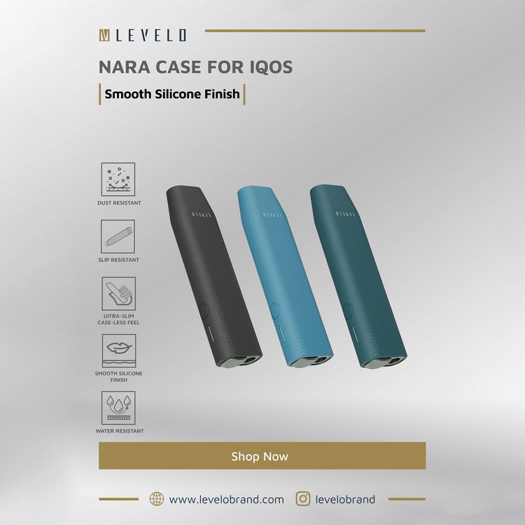 غطاء سيليكون ليفيلو نارا لجهاز IQOS ILUMA One 2023، مقاوم للانزلاق، بطبقة نهائية ناعمة من السيليكون، مقاوم للصدمات والماء والغبار، نحيف للغاية، يشعر وكأنه بدون غطاء - أخضر فاتح