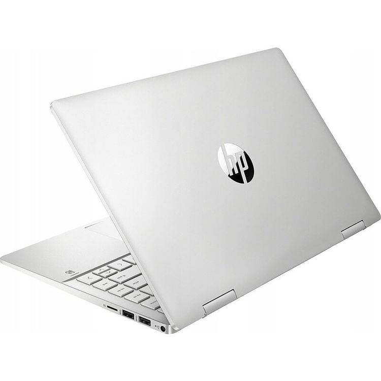 HP Pavilion x360 2-in-1 Laptop - 14" FHD Touch, Intel Core i7 13th Gen, 16GB RAM, 1TB SSD, Intel Iris Xe Graphics, Windows 11 Home (English-Arabic) - Natural Silver