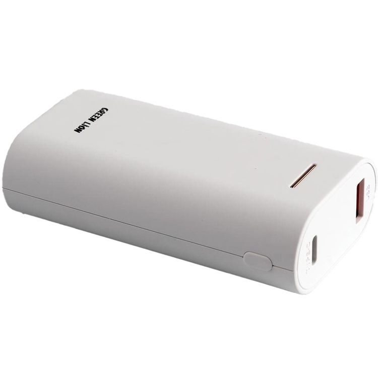 Green Lion Compact Power Bank 10000mAh, PD 20W, Lithium Ion, Material: ABS+PC, Fast Charging - Black