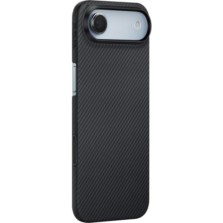 Pitaka Aramid UltraGuard Case for iPhone 17 Air with MagSafe compatible, Carbon Fiber Material, Scratch resistant, wear resistant, Slim & Lightweight - Black / Gray