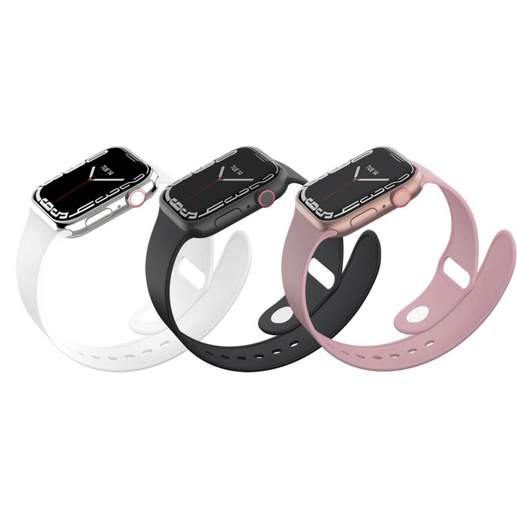 Porodo Smart Watch Series 8+ with Fitness & Activity Tracker, 2" Wide Display, 250mAh Battery Capacity, IP68, 2-3 Days Working Time, Wireless Charging - Pink