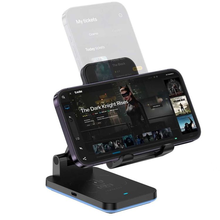 Green Lion 4 In 1 Magnetic Charger - Black