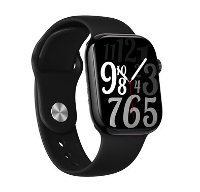 Porodo Magnifico Pro Smart Watch with Dual Straps, Up to 5 Days of Working Time, Activity Tracker & Health Monitoring, Apps Notification, Camera Shutter, Voice Assistant, Multiple Sports Mode - Black