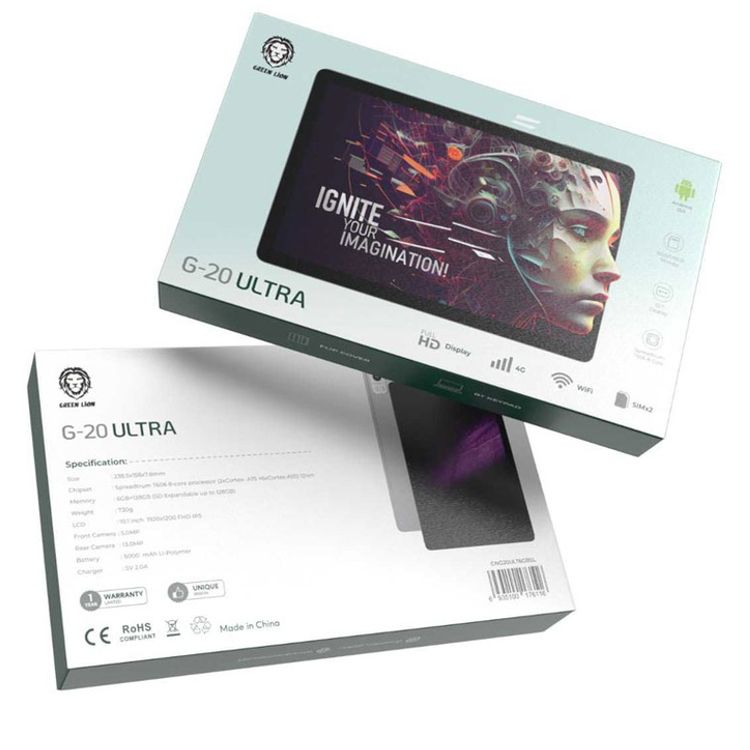Green Lion G20-Ultra  6 RAM+128 GB - Silver