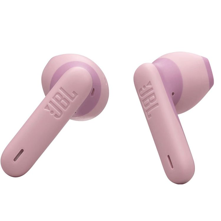 JBL Wave Flex 2 True Wireless Earbuds with Water and Dust Resistant, Multi-Point Connection, JBL Pure Bass Sound, JBL Headphones App - Pink