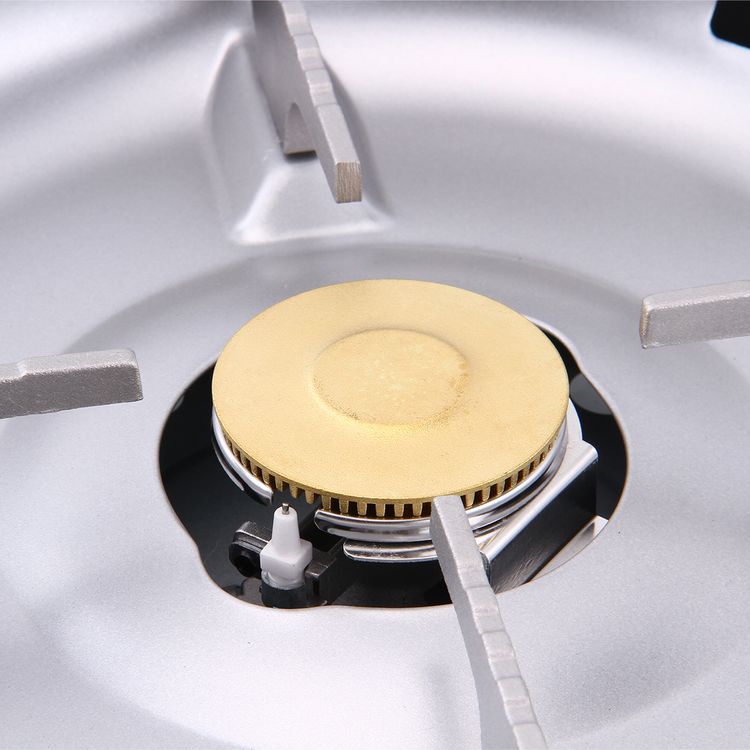 Porodo Single Burner Tabletop Gas Stove with Multi-Level Flame Control, Instant Electronic Ignition, Quick Setup Design, Butane Gas Type - Gray