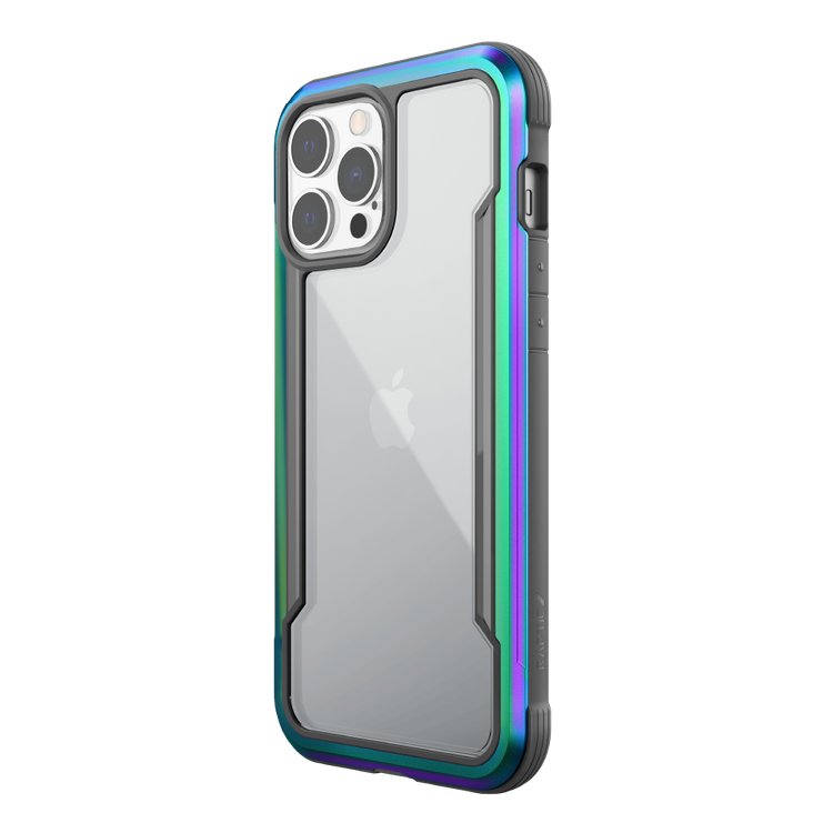 X-Doria Raptic Shield Pro Case with Sleek Design Compatible for iPhone 13 Pro Max (6.7") Durable Aluminum Frame, Easy Access to All Ports, 10ft Drop Tested, Shock Absorbing