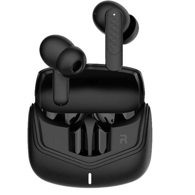 Green Lion Tune X Wireless Earbuds Tune with Touch Control, IPX3 Water Resistance Level, Type-C Charging Port, Bluetooth Version 5.4, In-App Control, ABS + PC Material - Black