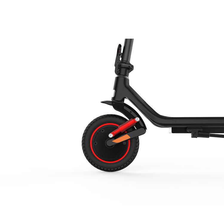 Porodo Lifestyle Drif Foldable Electric Scooter with Impact-Resistant Wheels, LED Display, 500W Max Motor Power, 30km/h Max Speed, 28km Max Distance, IPX5 Water Resistance Level, 120kg Max Load - Black