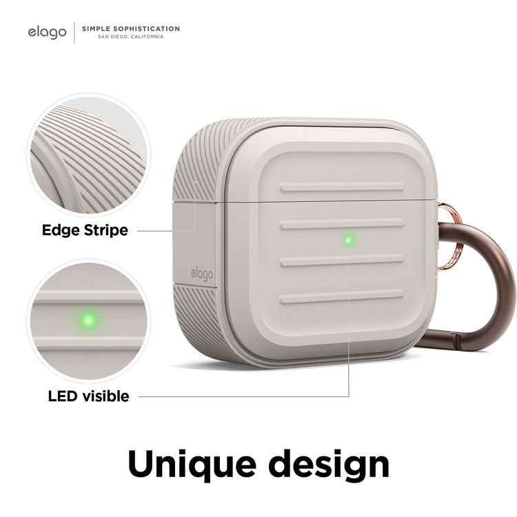 Elago Armor Case for Airpods 3 - Stone
