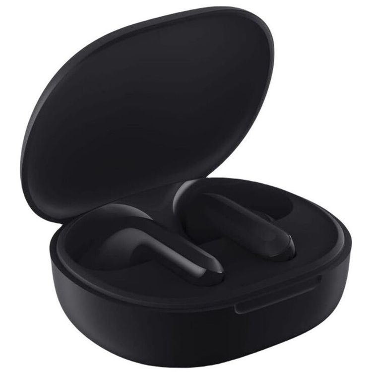 Xiaomi Redmi Earbuds 4 Lite, AI Noise Cancellation, Low Latency Mode, Up to 18.5 Hours Battery Life, Touch Control, Type-C Charging Port, 10 m Operating Distance - Black