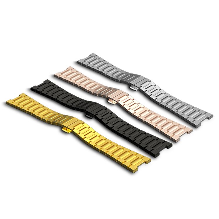 Levelo Royal Stainless Steel Strap & Case for Apple Watch 49mm, Butterfly Clasp, Adjustable Links, Quick & Convenient Removal - Silver