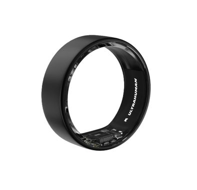 Ultrahuman Ring AIR Smart Ring Size 11, Battery Life 6 Days, 3h Charging Time, iOS & Android Compatible, 24mAh LiPo Battery, Bluetooth Low Energy - Matte Gray