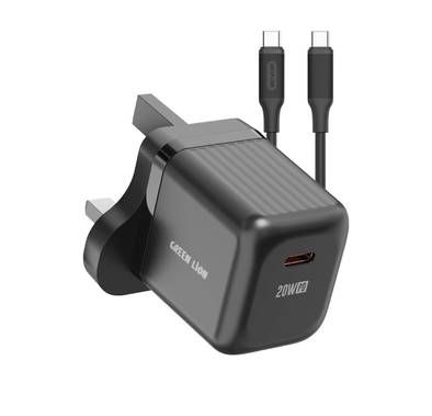 Green Lion Ultra Compact GaN Wall Charger with Single USB...