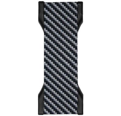  هاندل قبضة الهاتف المحمول بحزام مطاطي | حزام الهاتف المحمول اللاسلكي متوافق مع الشحن - ألياف كربونيه