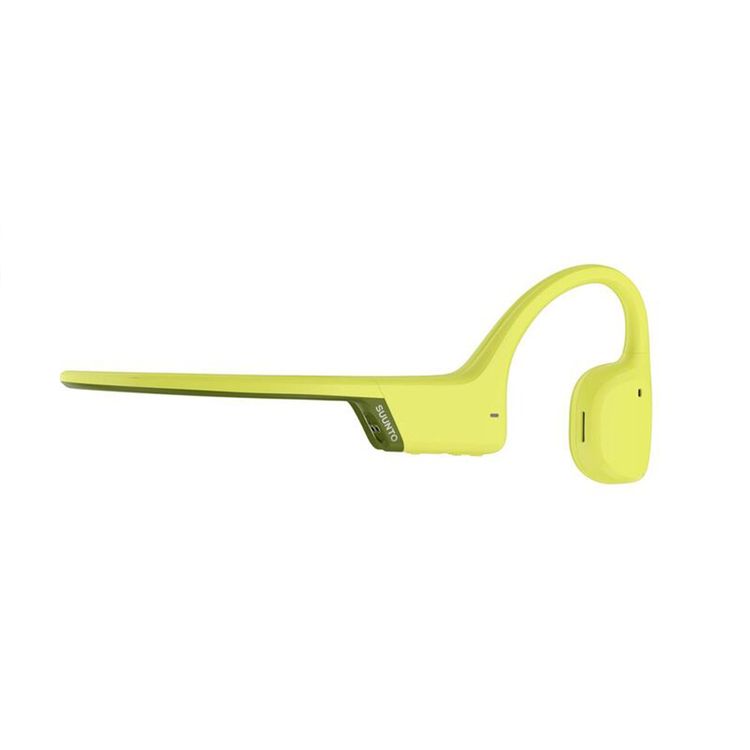 Suunto Sonic Open-Ear Conduction Sports Headphones, Up to 10 Hours Battery Life, 10 m Bluetooth Range, Dual Device Connection, 60 Minutes Charging Time, Easy & Comfortable Wear - Lime