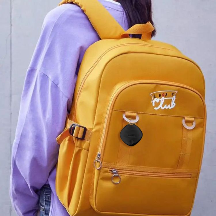 باورولوجي سمارت تاج بتحديثات في الوقت الحقيقي، عمر البطارية يصل إلى 16 شهراً، متوافق مع macOS وiOS 14.5 وما فوق، إصدار بلوتوث 5.3، تصميم محمول، بطارية CR2032 قابلة للاستبدال - أسود