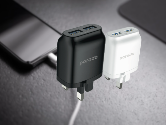 3Pin Dual USB Wall Charger